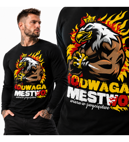LONGSLEEVE PATRIOTYCZNI  ODWAGA MĘSTWO